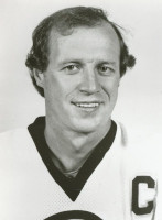 Wayne Cashman with the Boston Bruins in 1981.